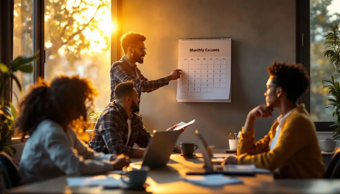 Cada mês uma desculpa diferente da agência