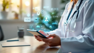 Prontuário eletrônico, telemedicina, agendamento online, CRM clínico